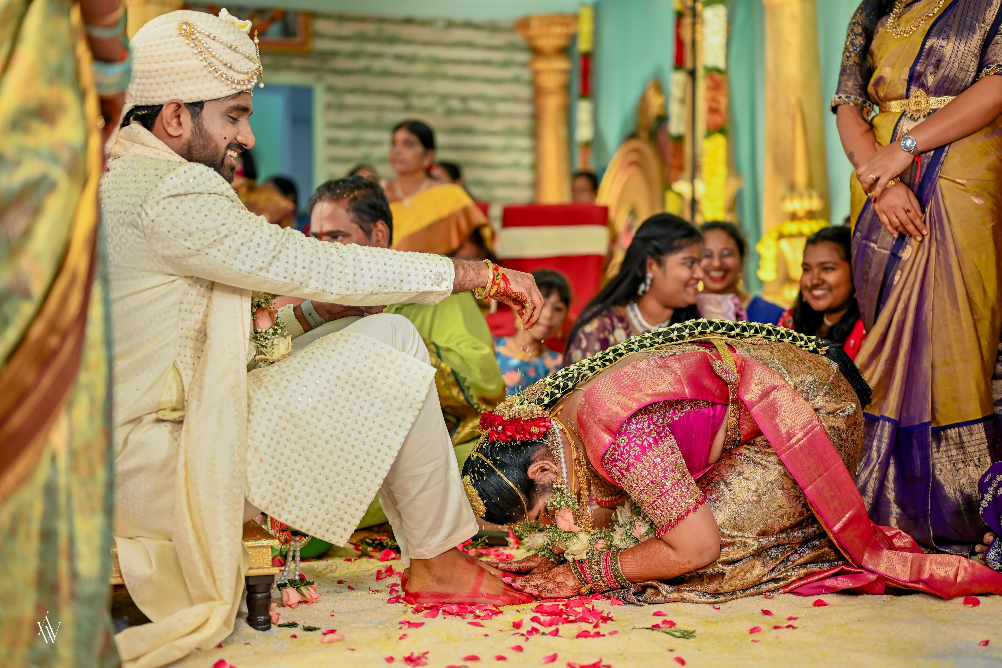 Akarshith & Sreeja wedding photograph 14