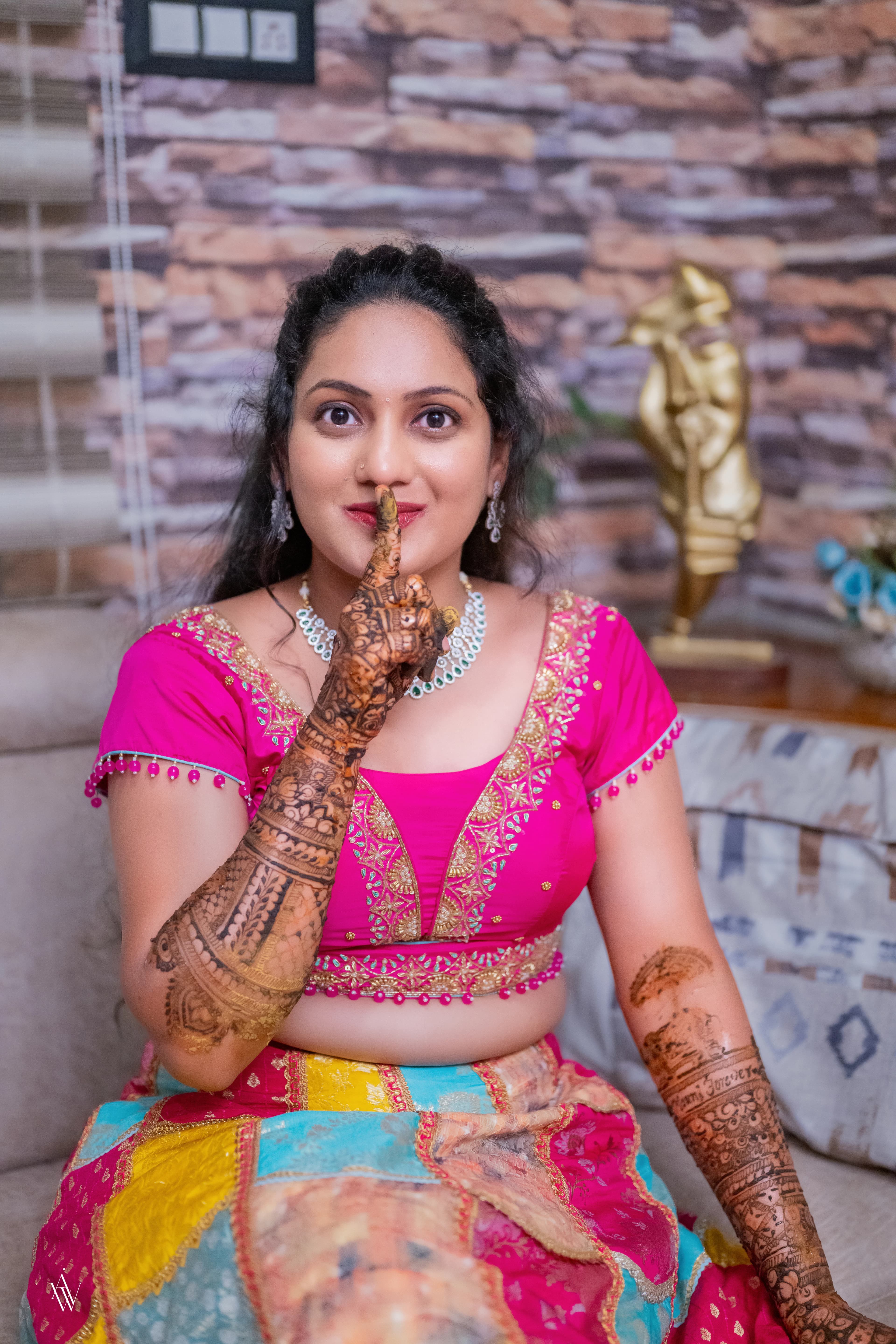 Vrushank & Mounika wedding photograph 1