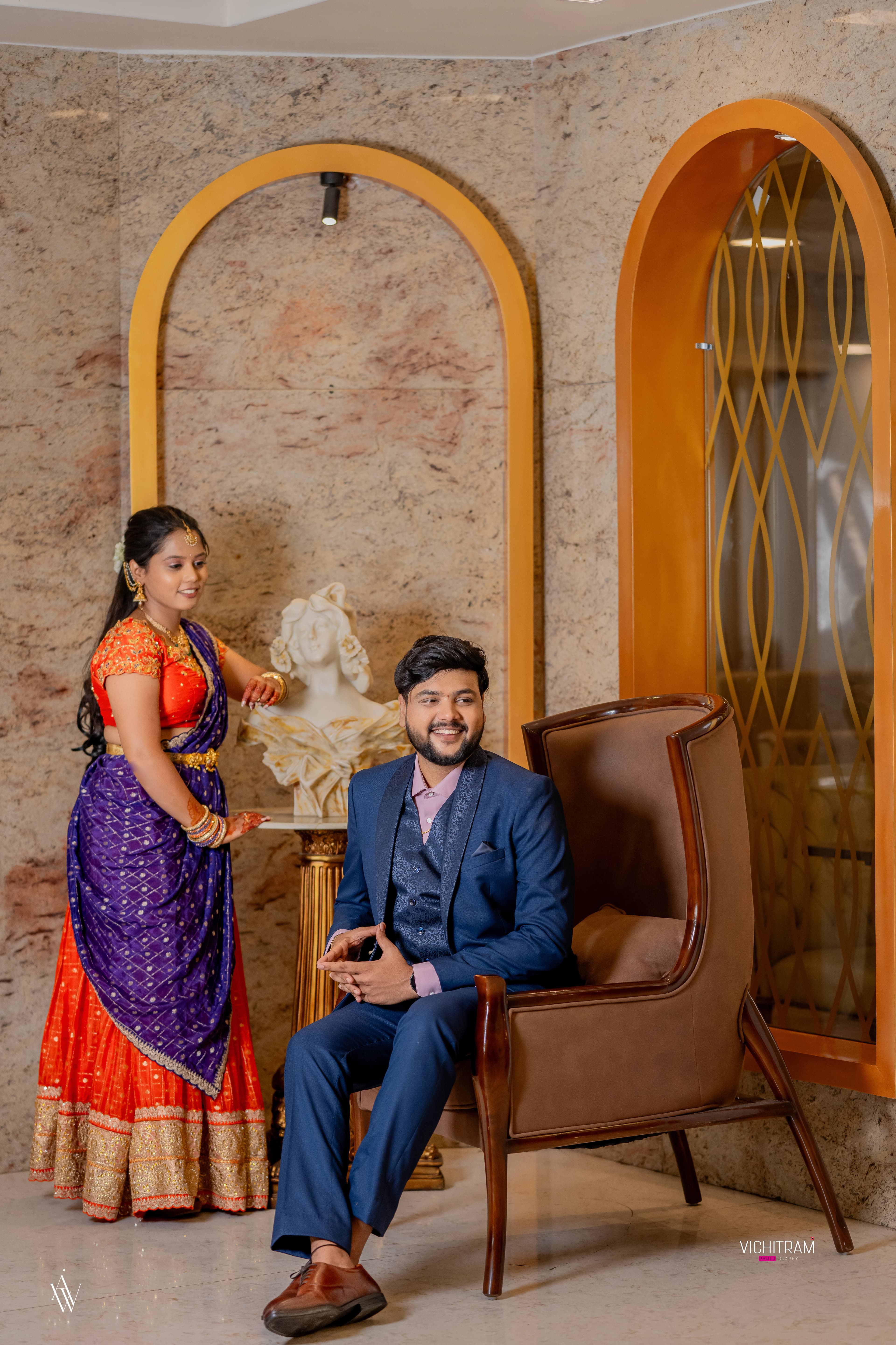 Engagement wedding photograph