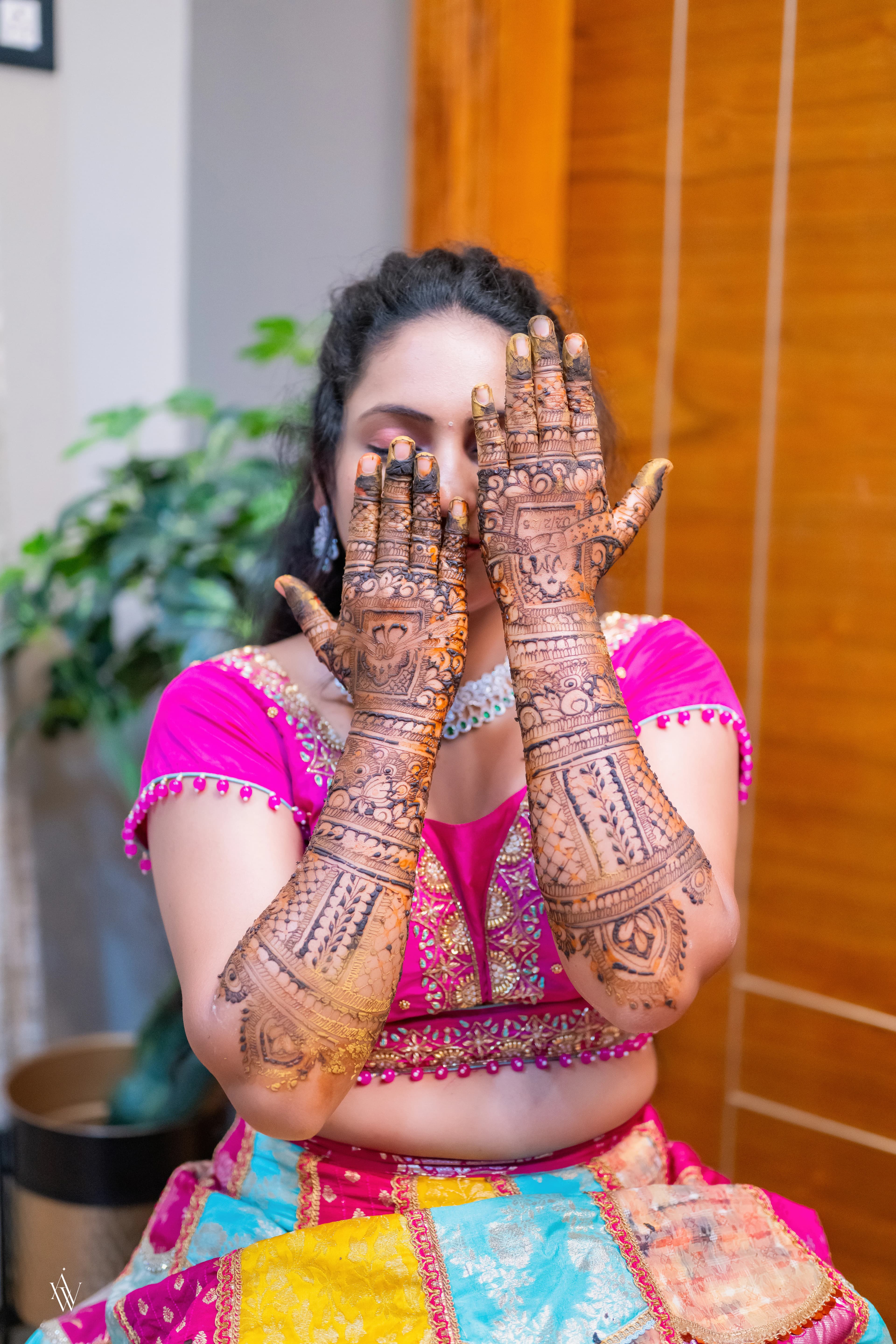 Mehendi wedding photograph