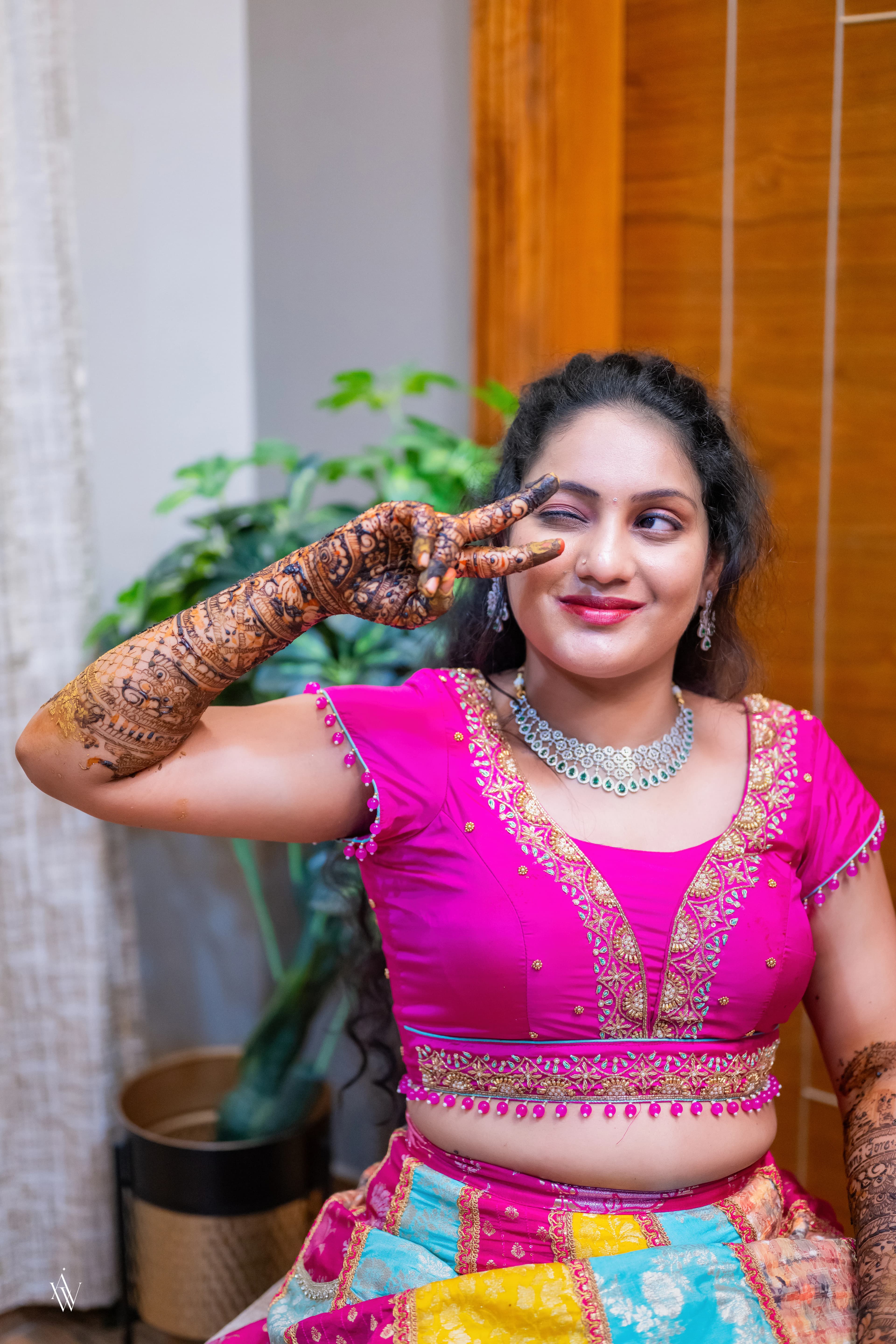 Mehendi wedding photograph