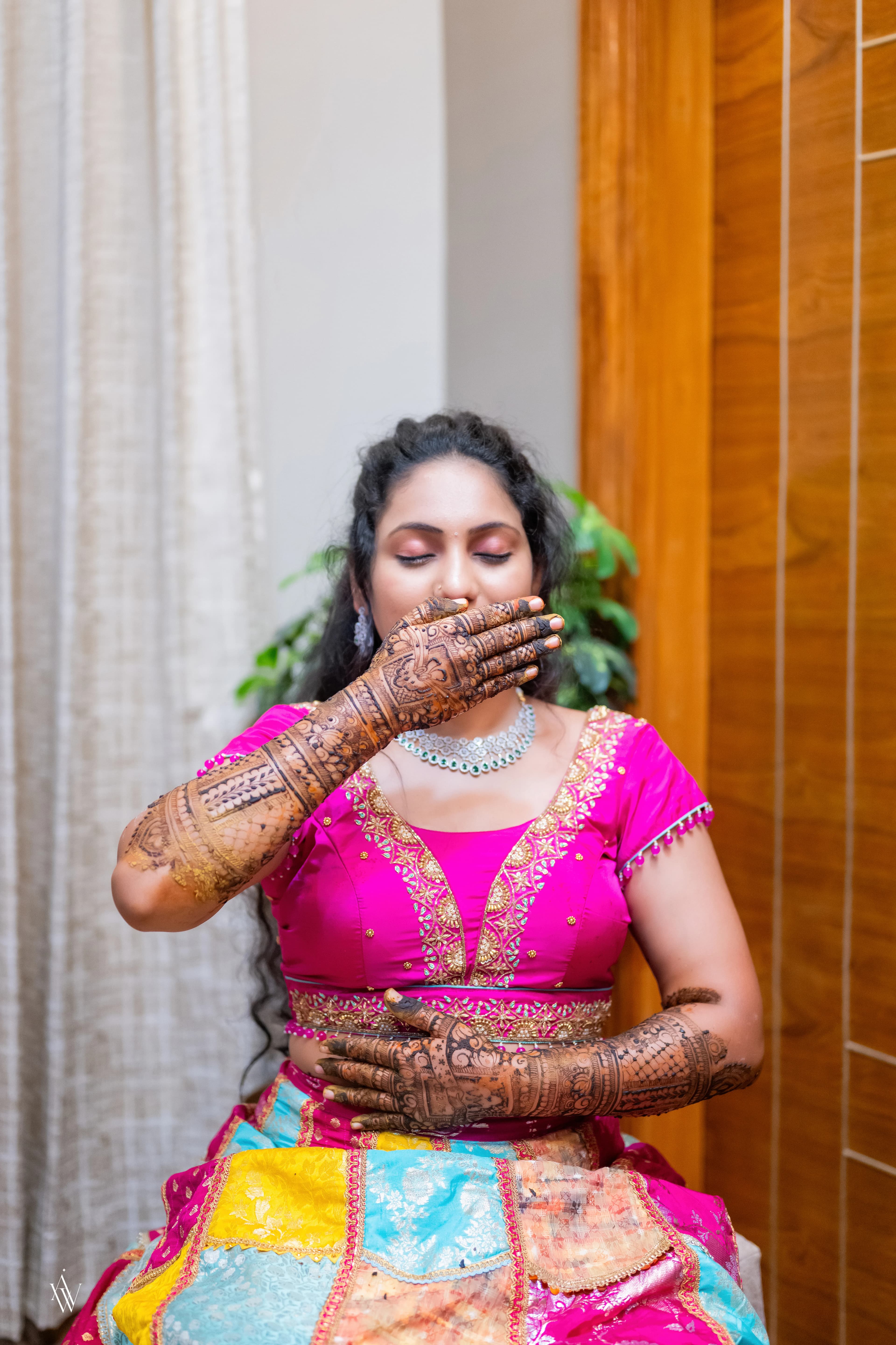 Mehendi wedding photograph