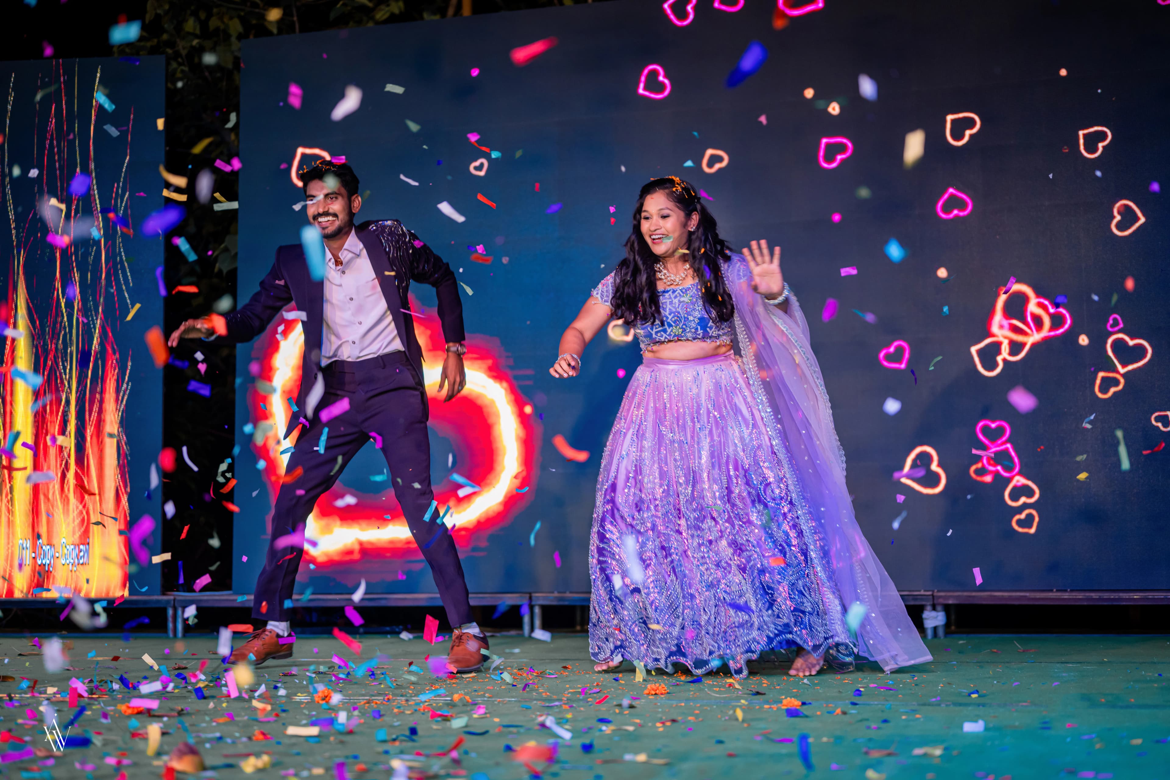 Sangeet wedding photograph