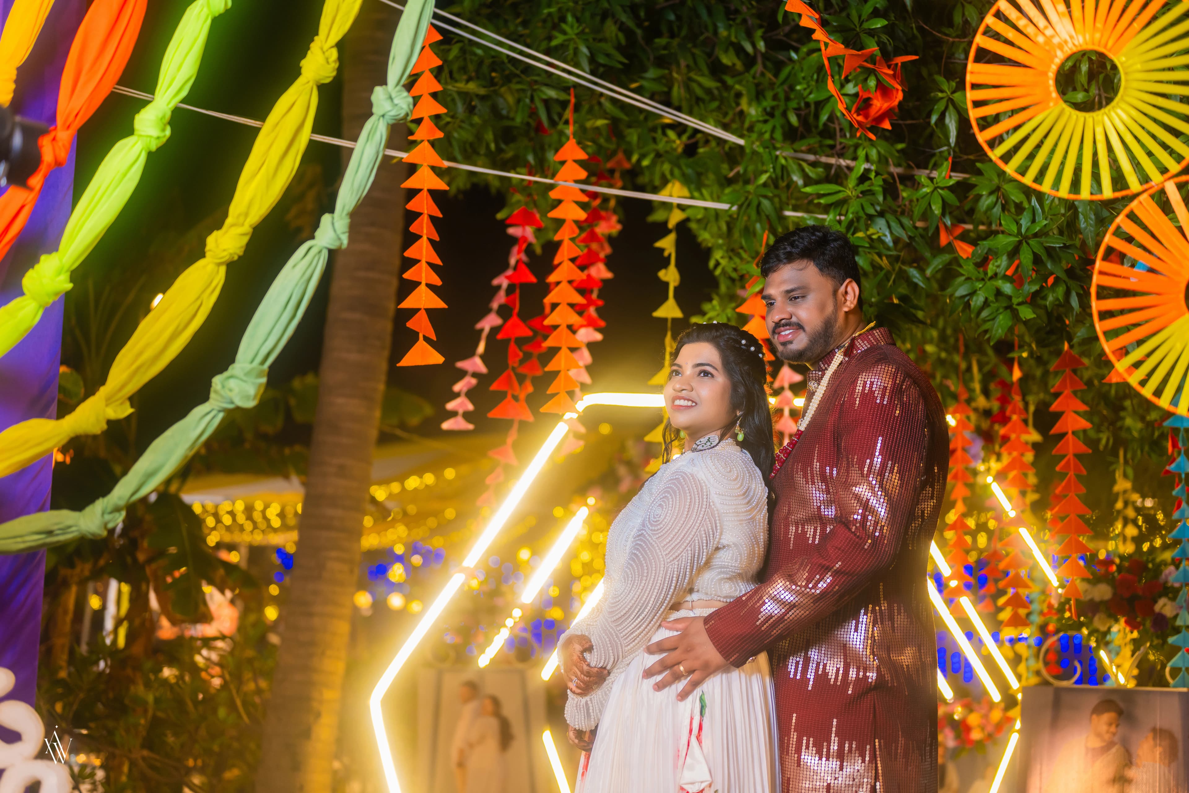Sangeet wedding photograph