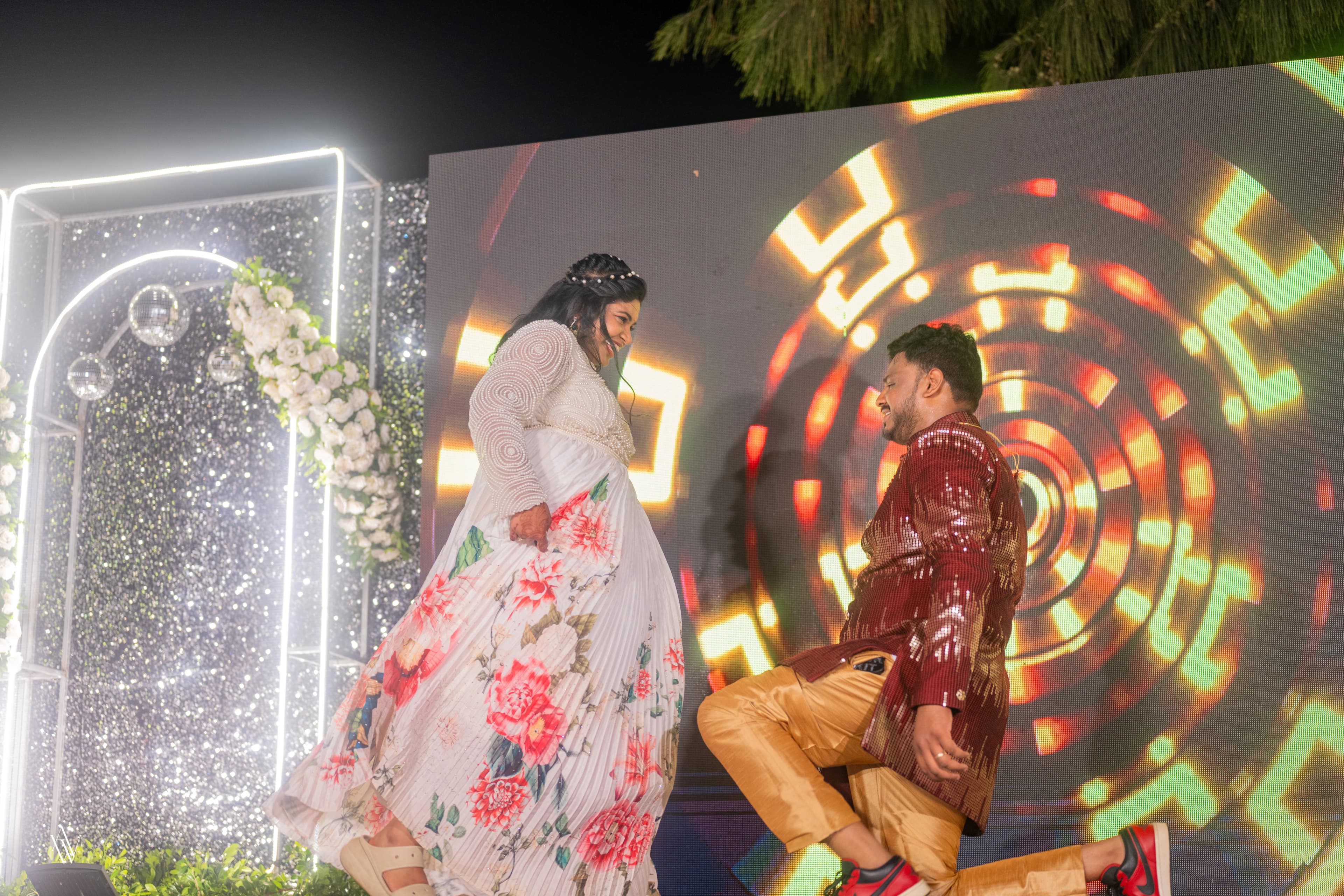 Sangeet wedding photograph