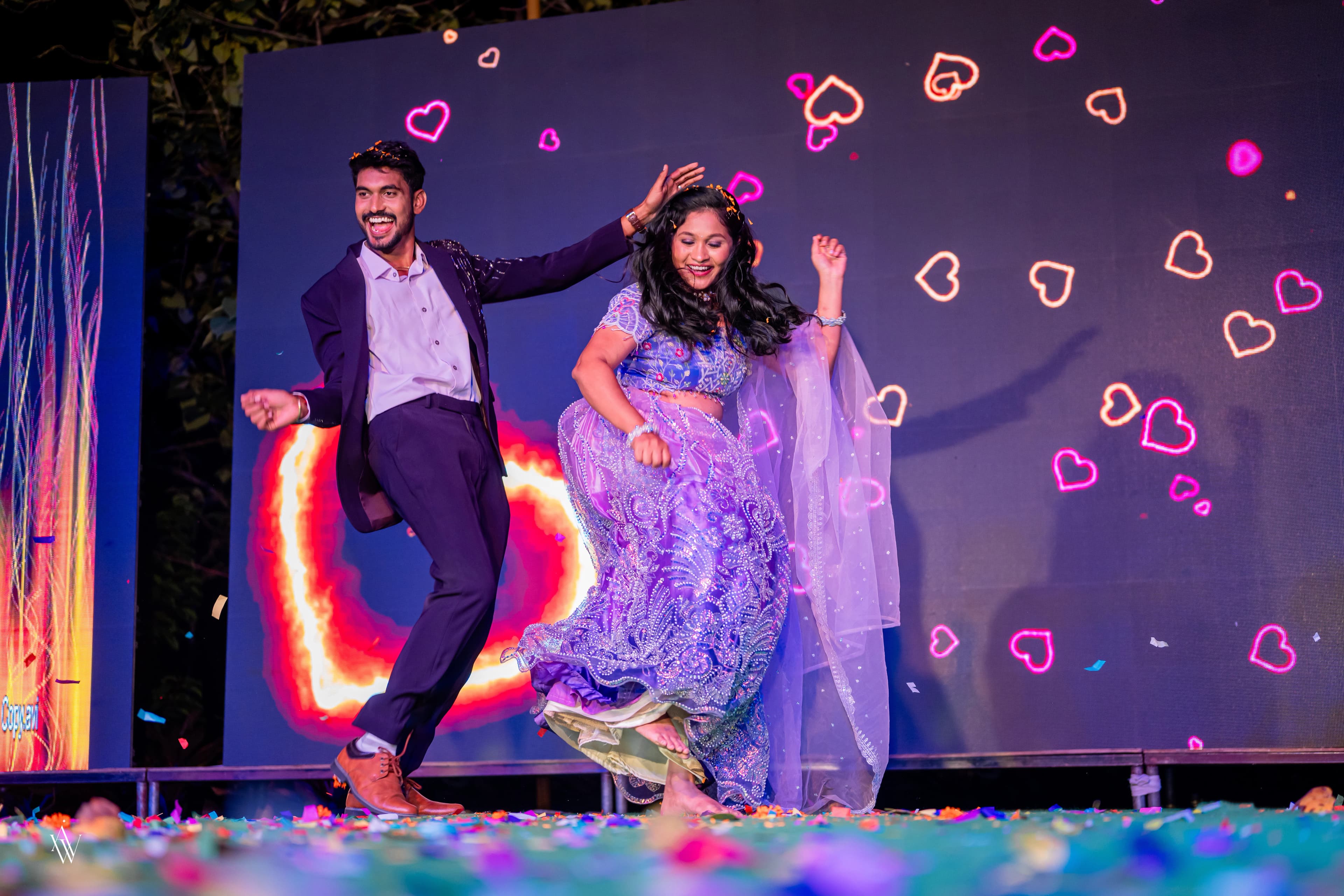 Sangeet wedding photograph