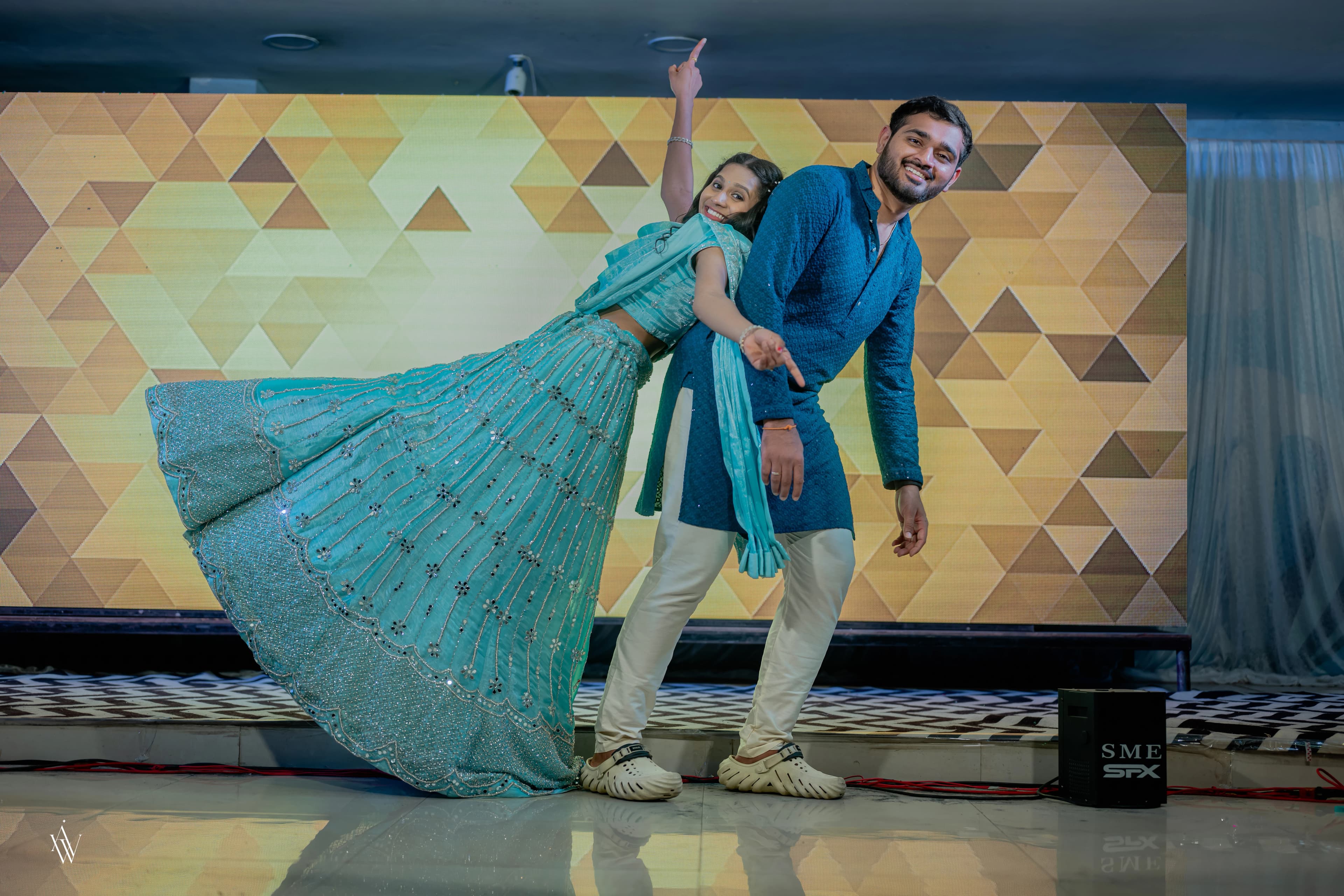 Sangeet wedding photograph